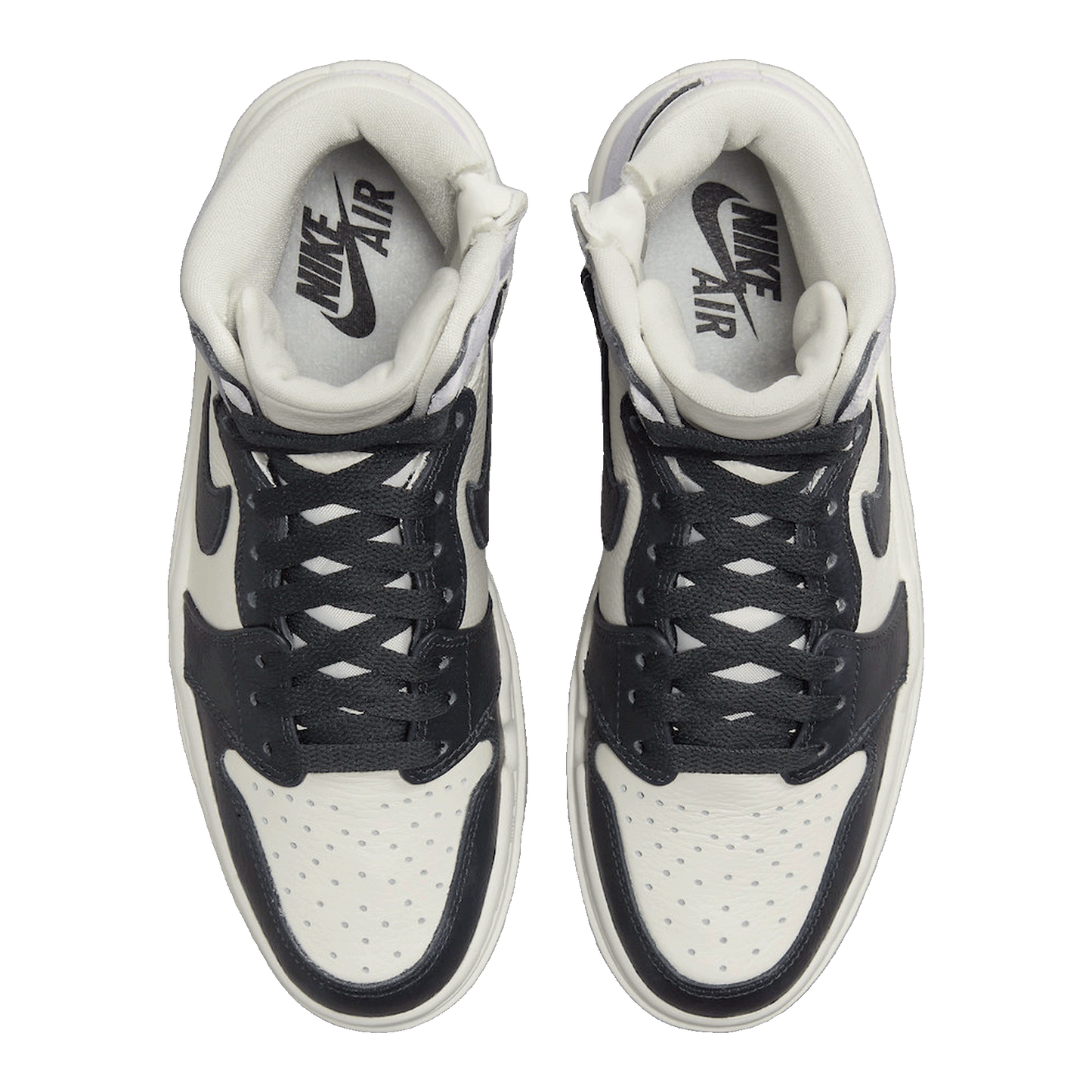 Nike Air Jordan 1 Elevate High Lilac Black Toe (W) Oben