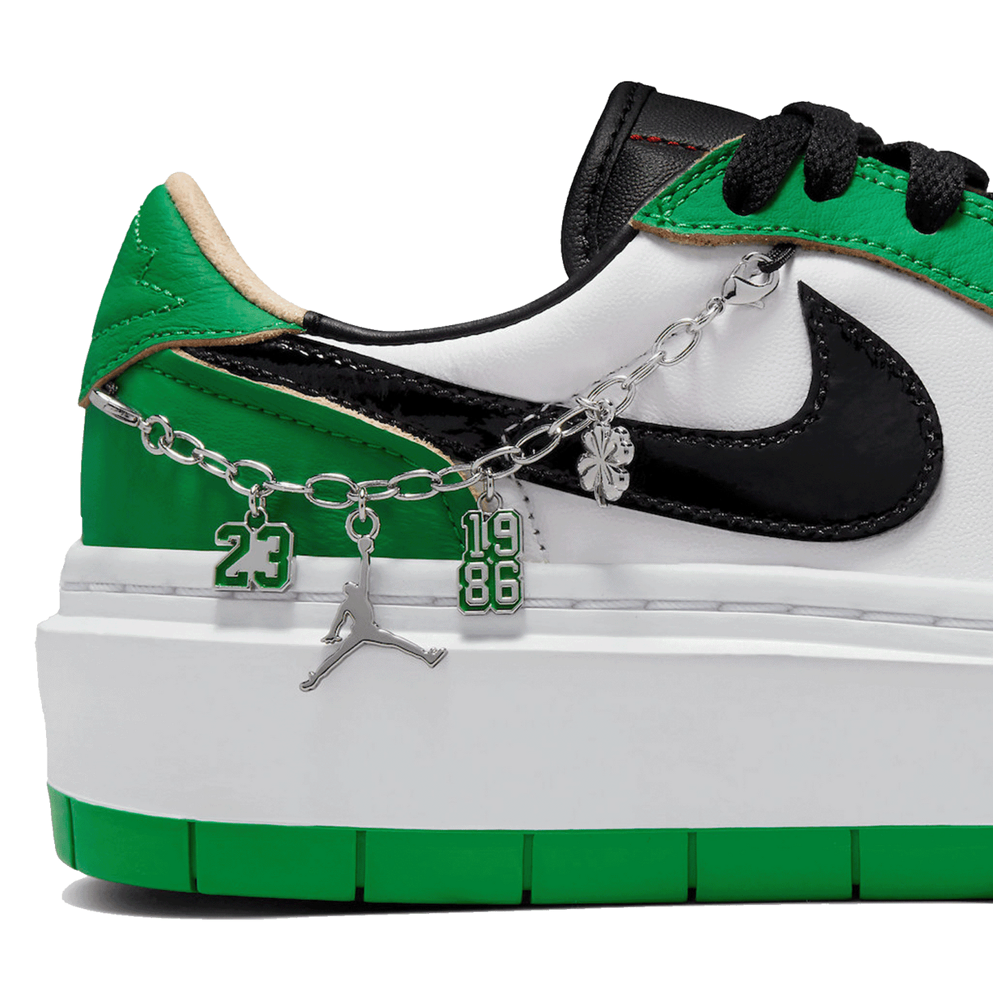 Nike Air Jordan 1 Elevate Low SE Lucky Green (W) Detail