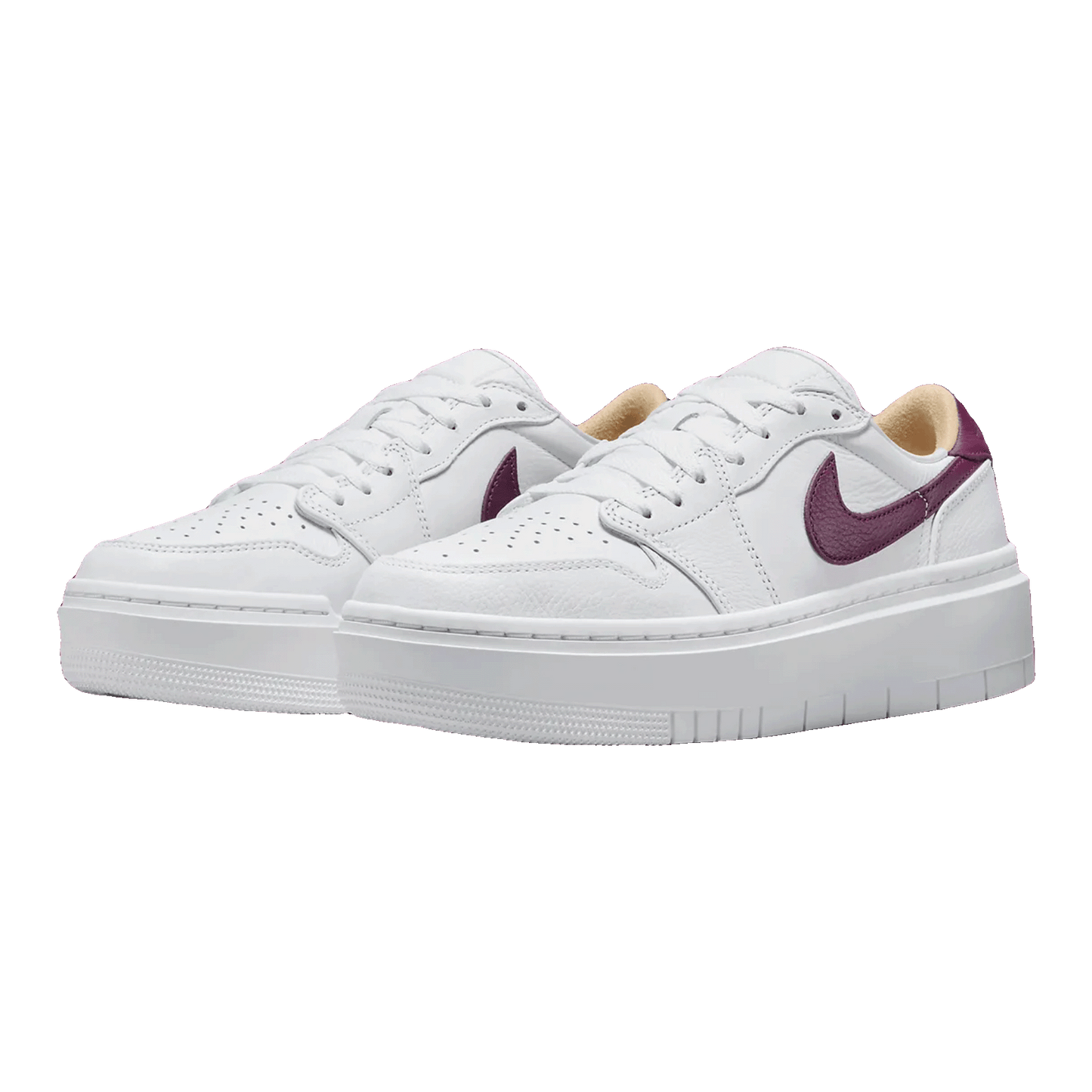 Nike Air Jordan 1 Elevate Low White Bordeaux (W) Side