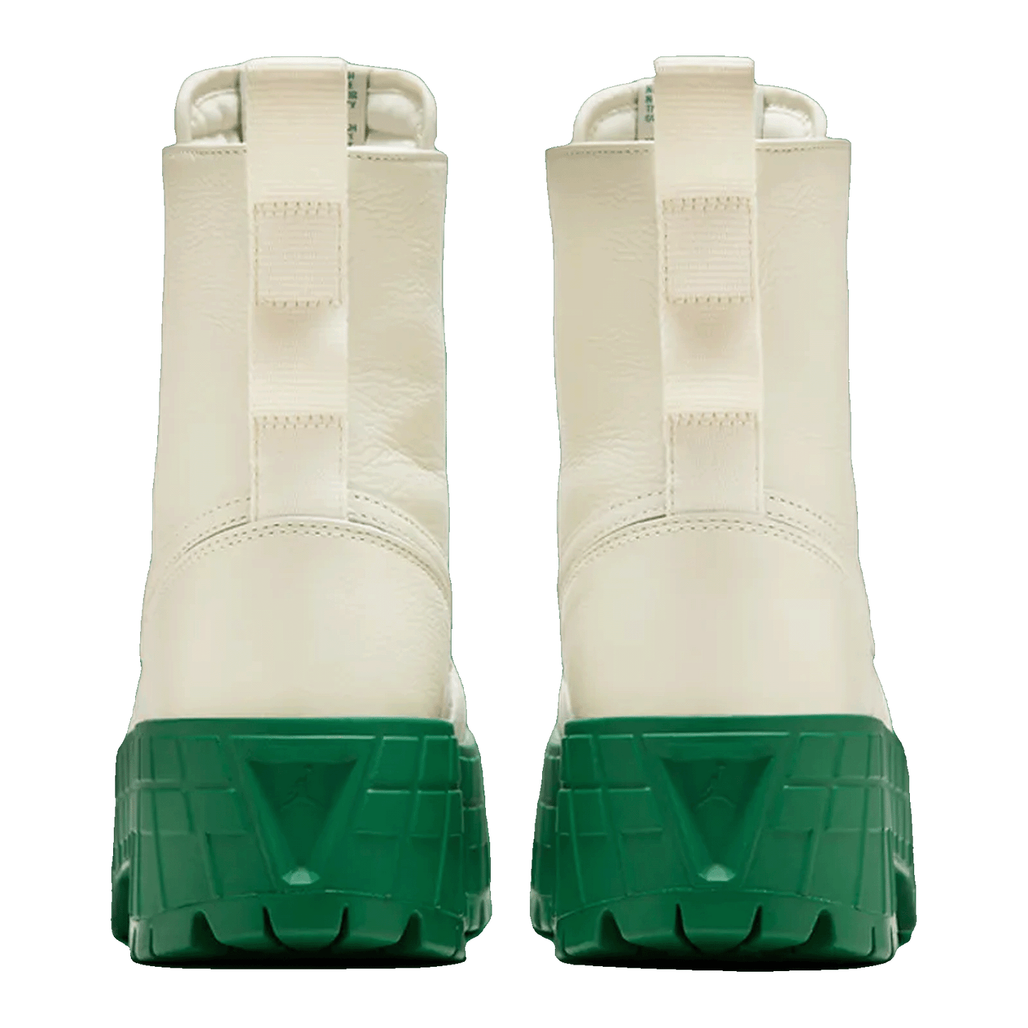 Nike Air Jordan 1 High Brooklyn Coconut Milk Pine Green (W) Back