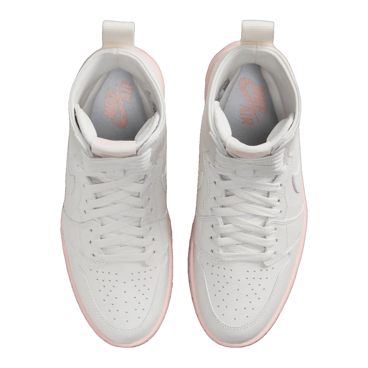 Nike Air Jordan 1 High Brooklyn Sail Legend Pink (W) Oben