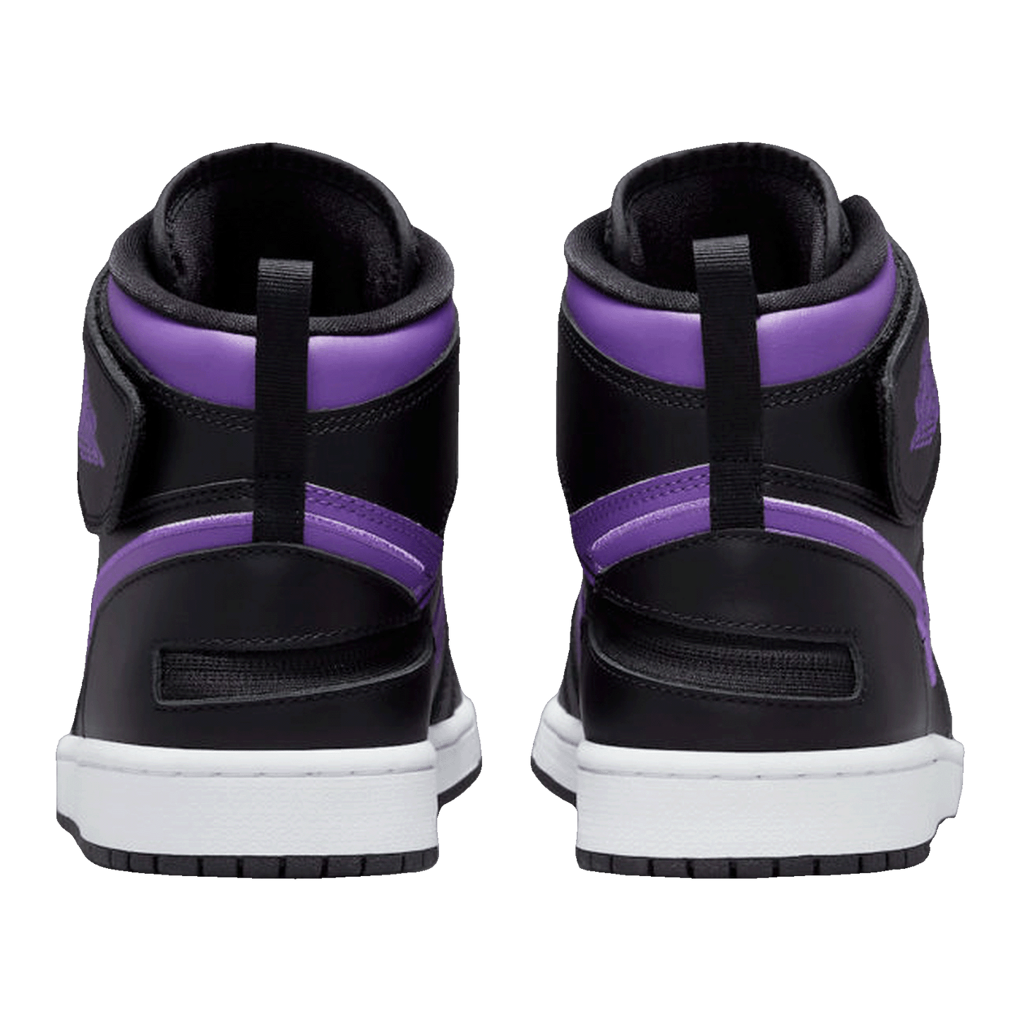 Nike Air Jordan 1 High FlyEase Black Bright Violet Back