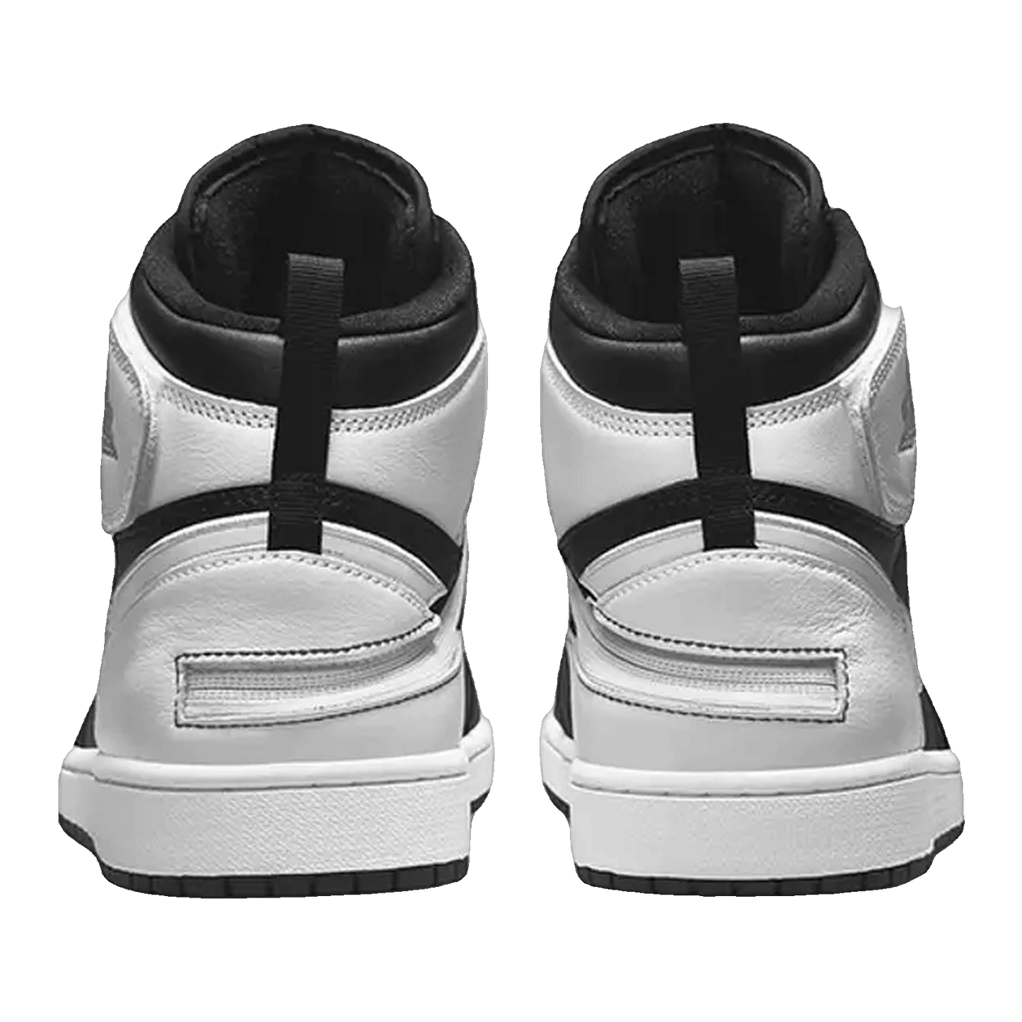 Nike Air Jordan 1 High FlyEase Black White (GS) Back