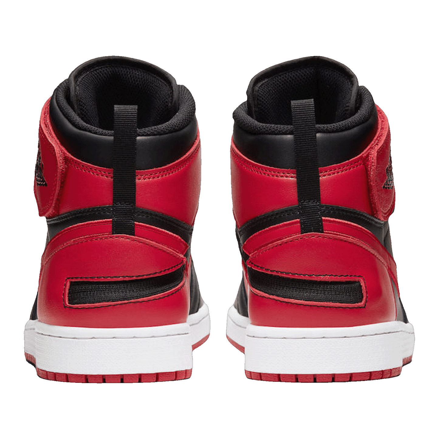 Nike Air Jordan 1 High FlyEase Bred White Toe (GS) Back