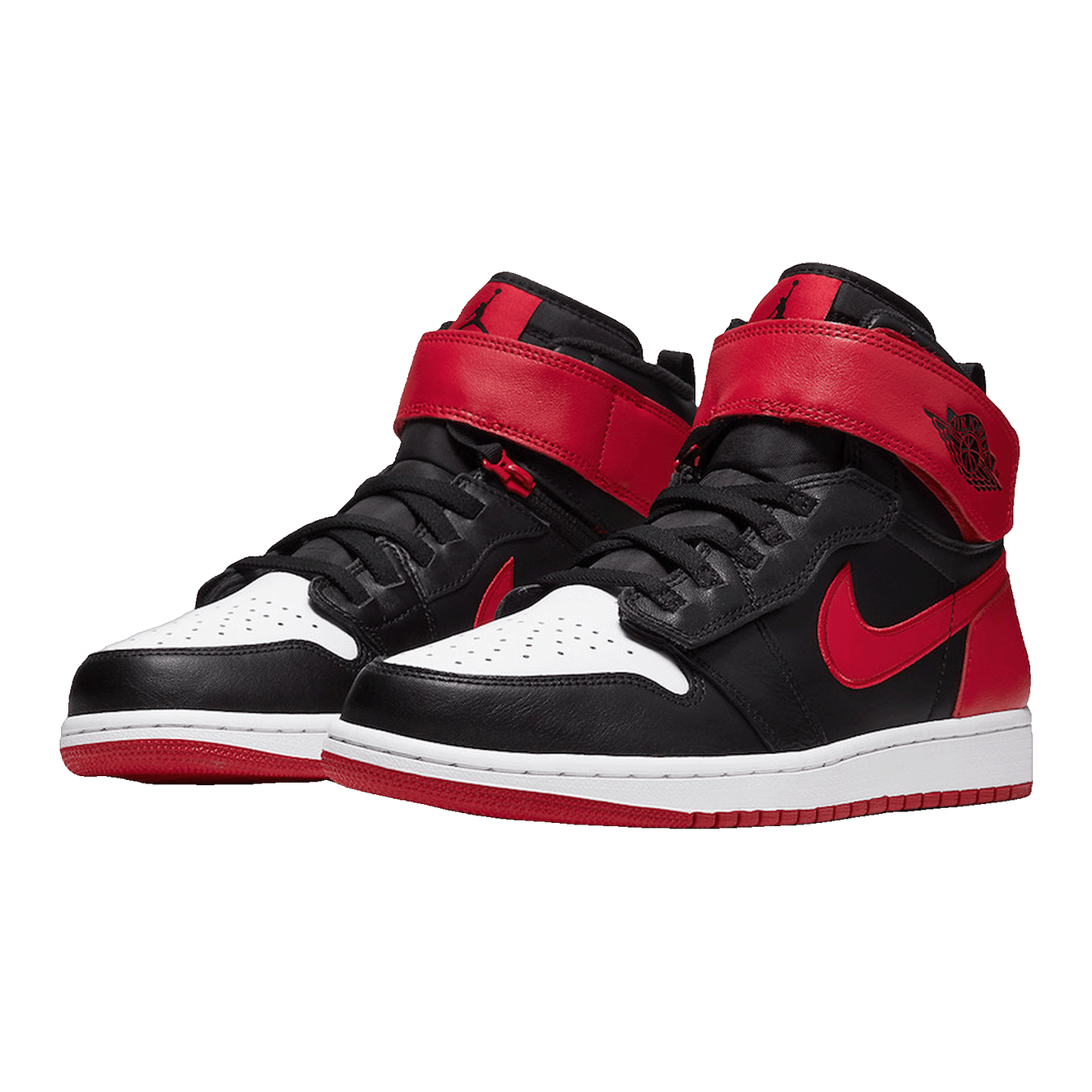 Nike Air Jordan 1 High FlyEase Bred White Toe Side