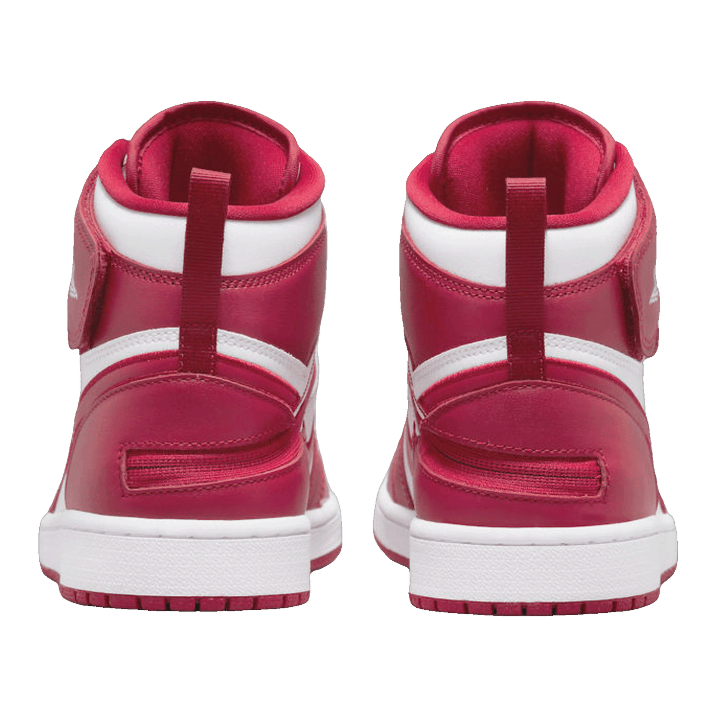 Nike Air Jordan 1 High FlyEase White Cardinal Red Back