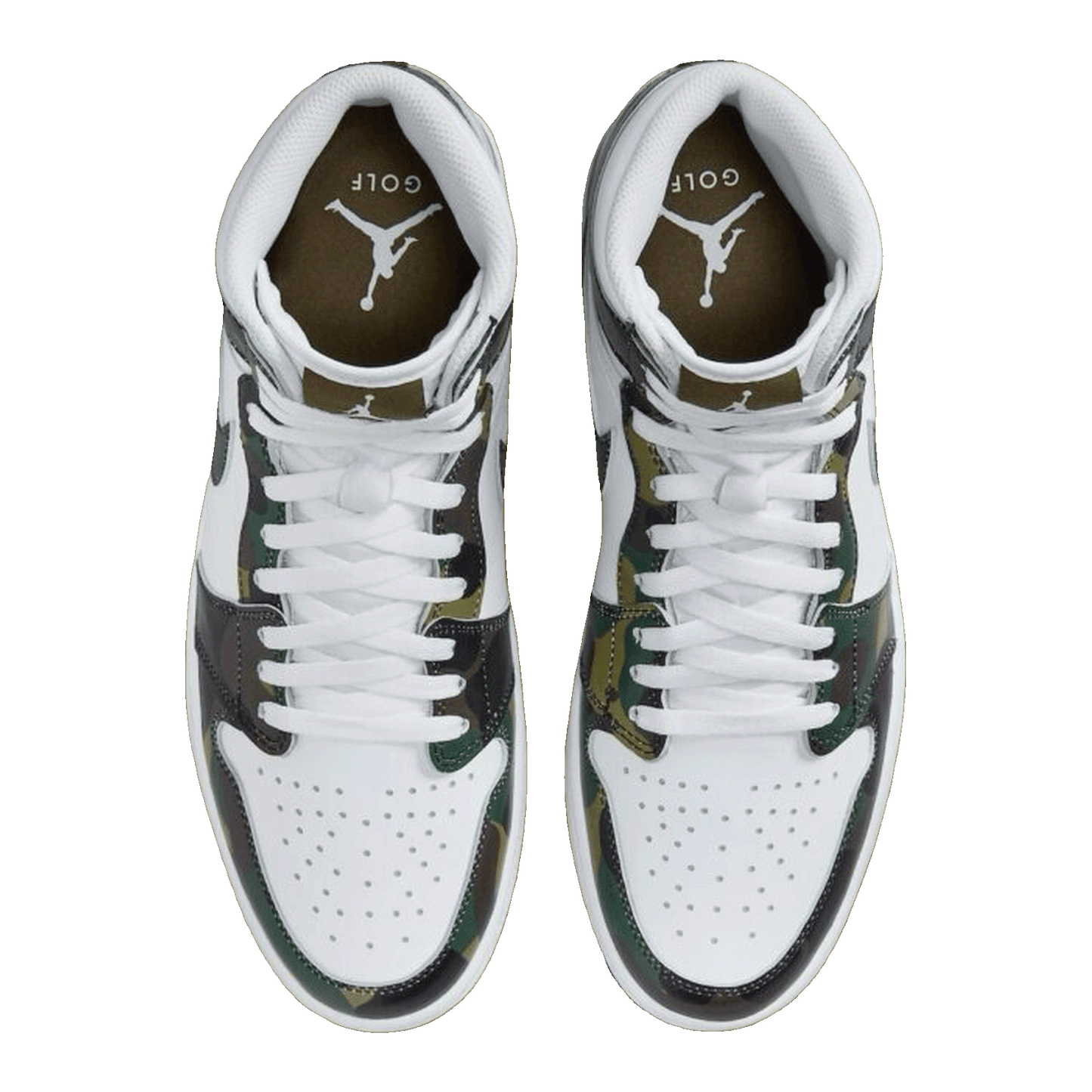 Nike Air Jordan 1 High Golf Camo Oben
