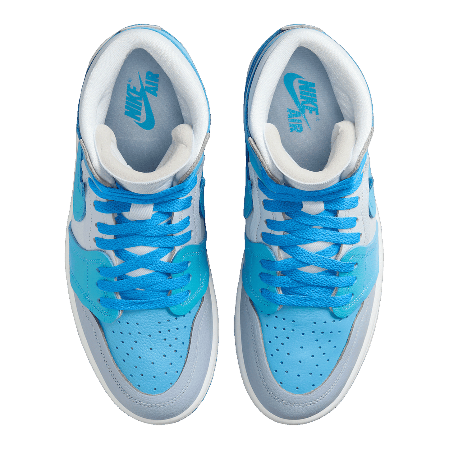 Nike Air Jordan 1 High Method of Make Blue Tint (W) Oben