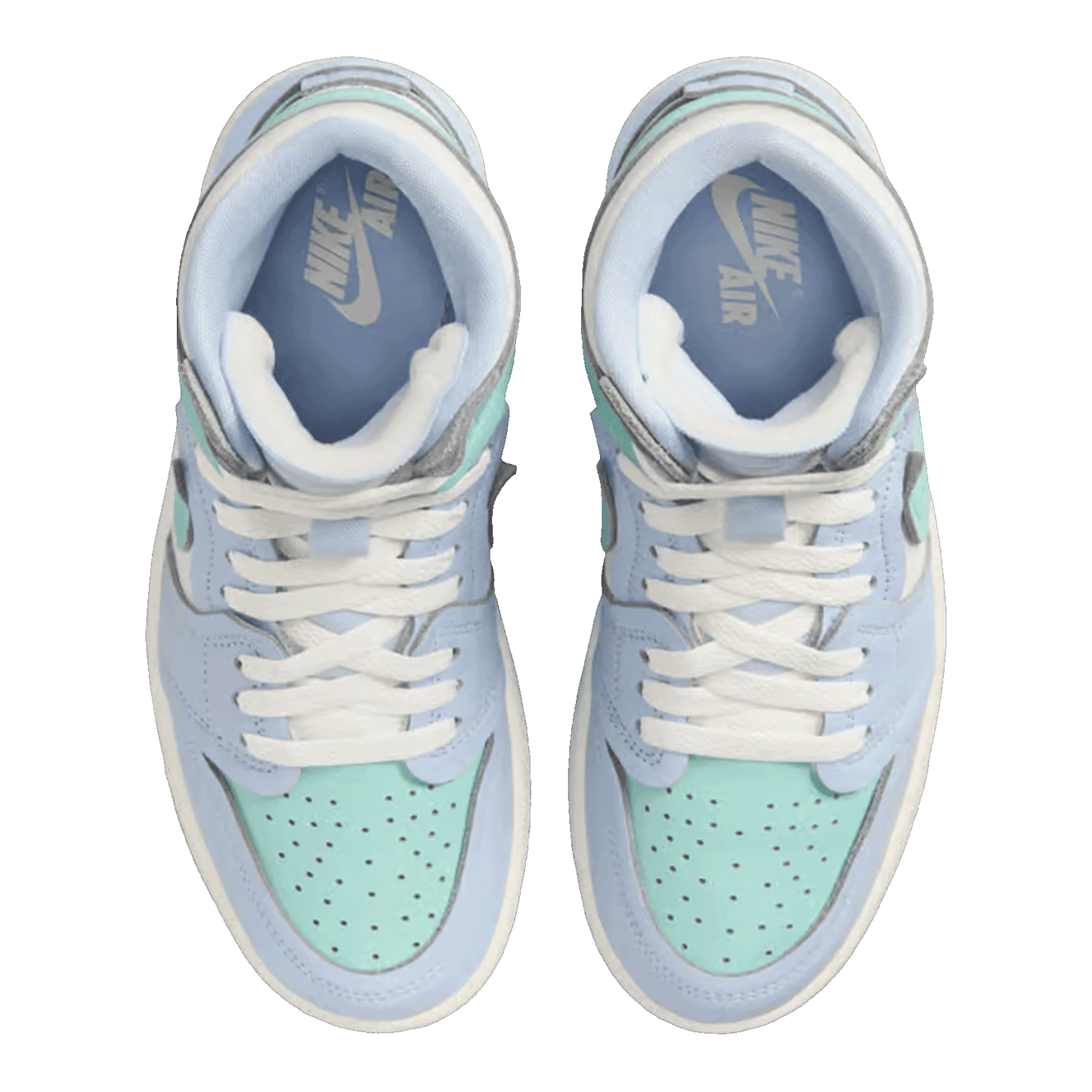 Nike Air Jordan 1 High Method of Make Hydrogen Blue (W) Oben