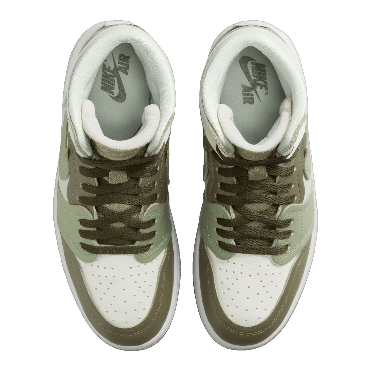 Nike Air Jordan 1 High Method of Make Medium Olive (W) Oben