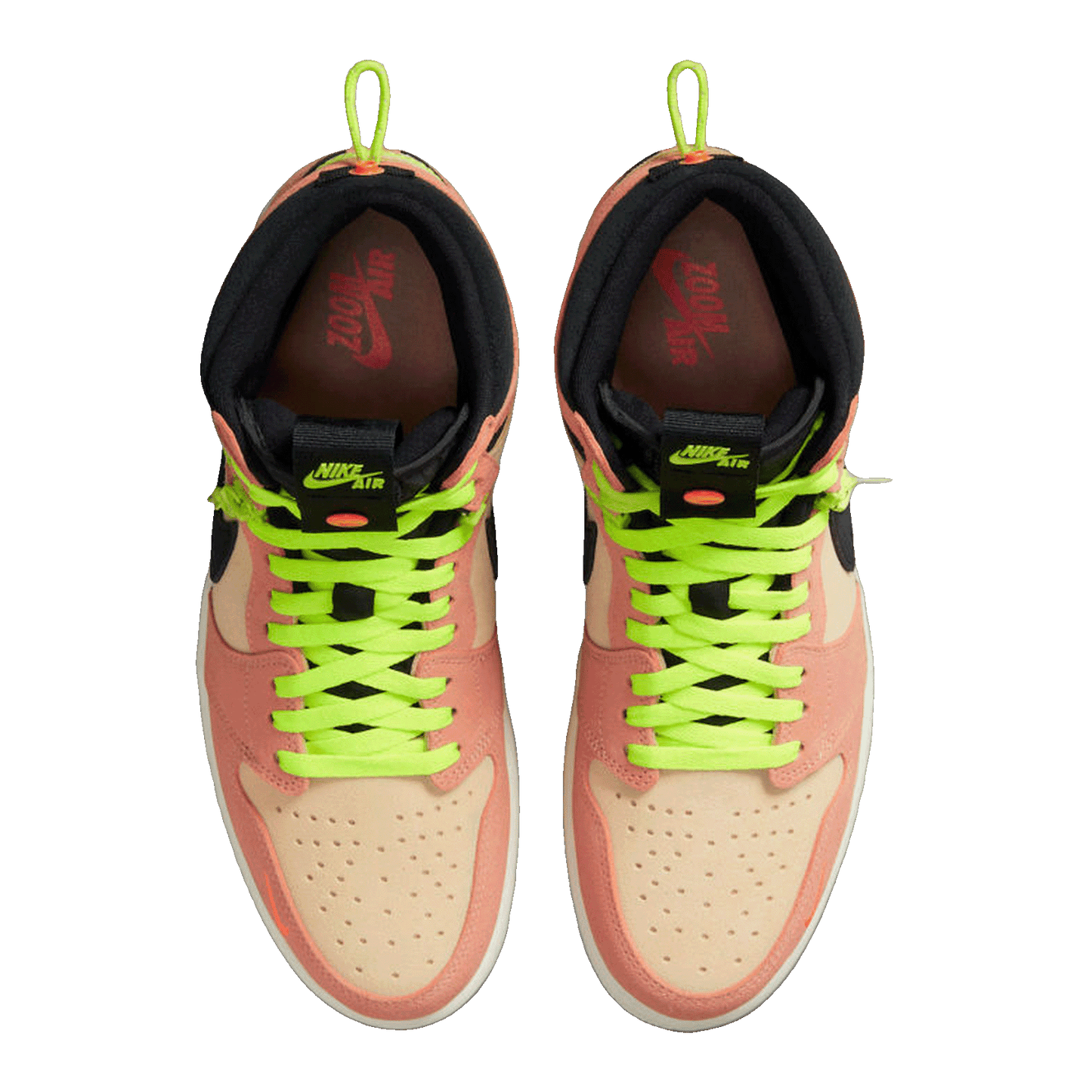 Nike Air Jordan 1 High Switch Peach Oben