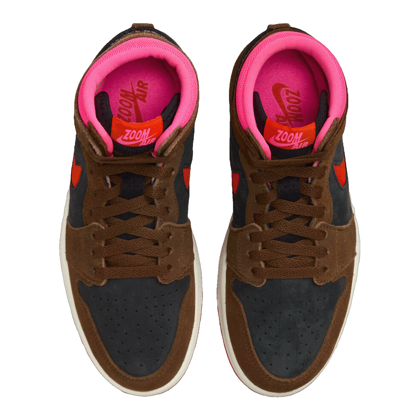 Nike Air Jordan 1 High Zoom Air CMFT 2 Cacao Wow Picante Red (W) Oben