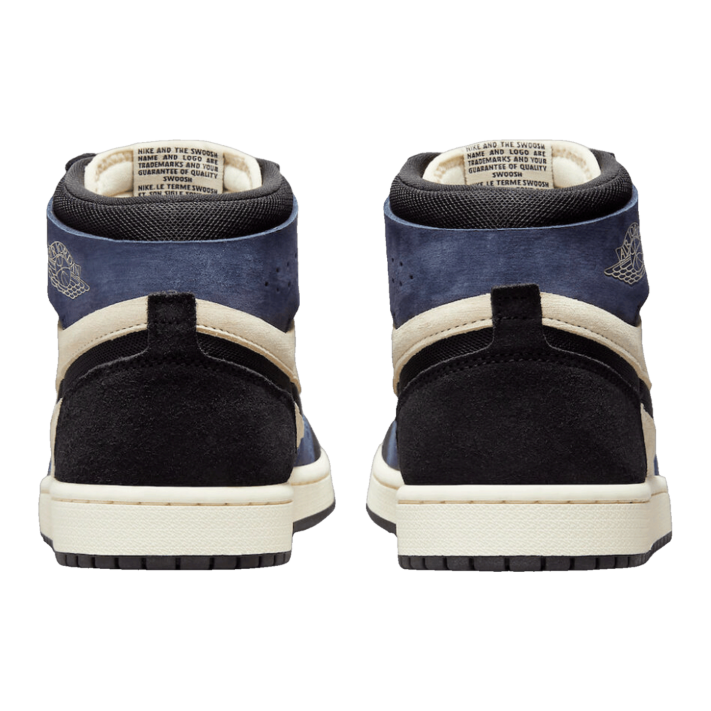 Nike Air Jordan 1 High Zoom Air CMFT 2 Muslin Blackened Blue Back