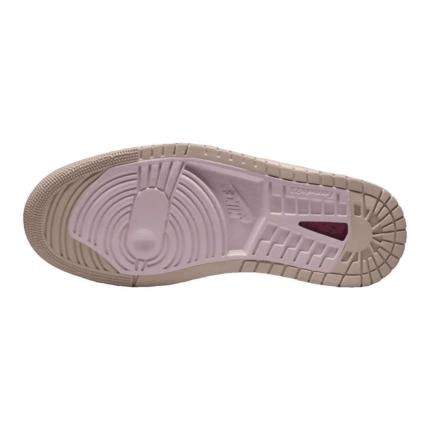 Nike Air Jordan 1 High Zoom Air CMFT 2 Muslin Plum Chalk (W) Sohle