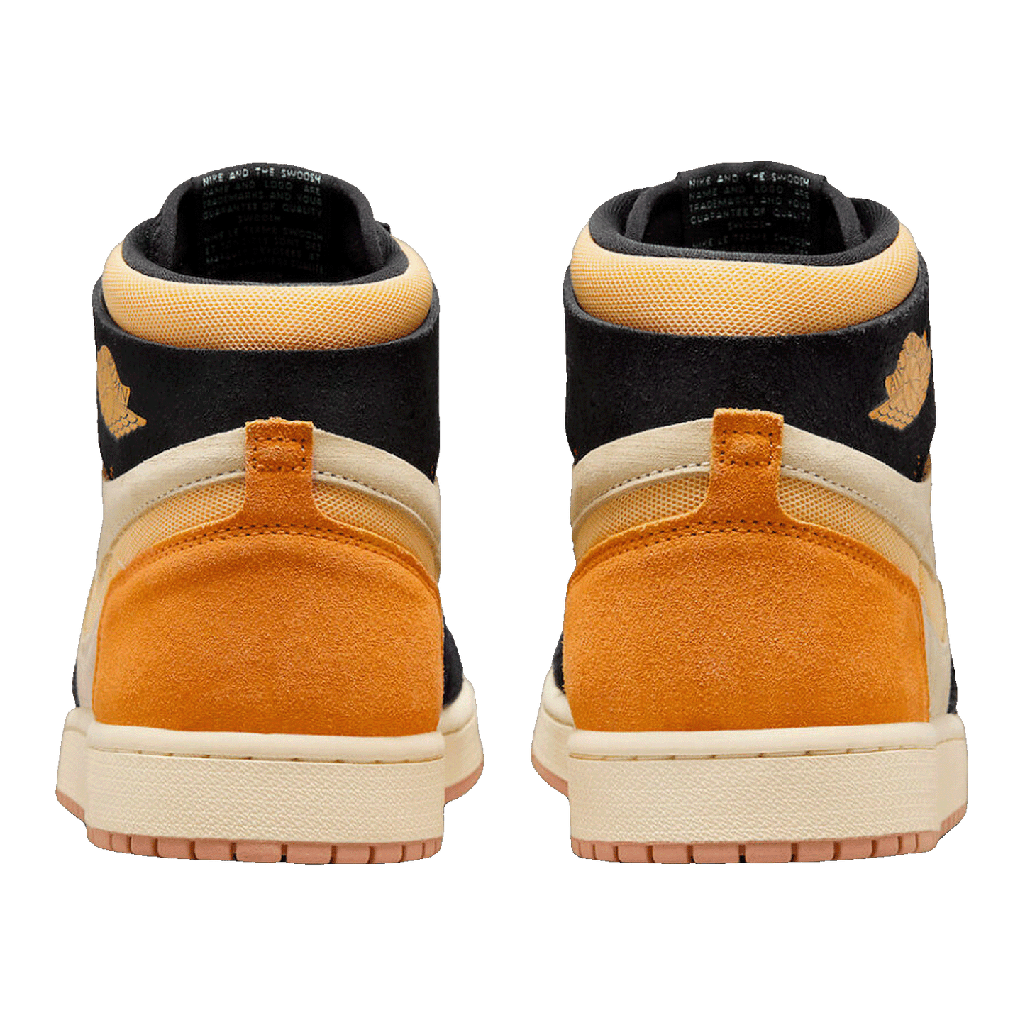 Nike Air Jordan 1 High Zoom Air CMFT 2 Muslin Vivid Orange Back