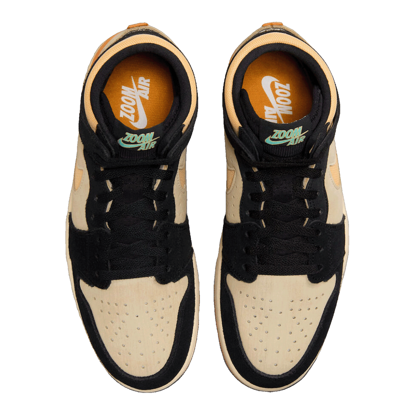 Nike Air Jordan 1 High Zoom Air CMFT 2 Muslin Vivid Orange Oben