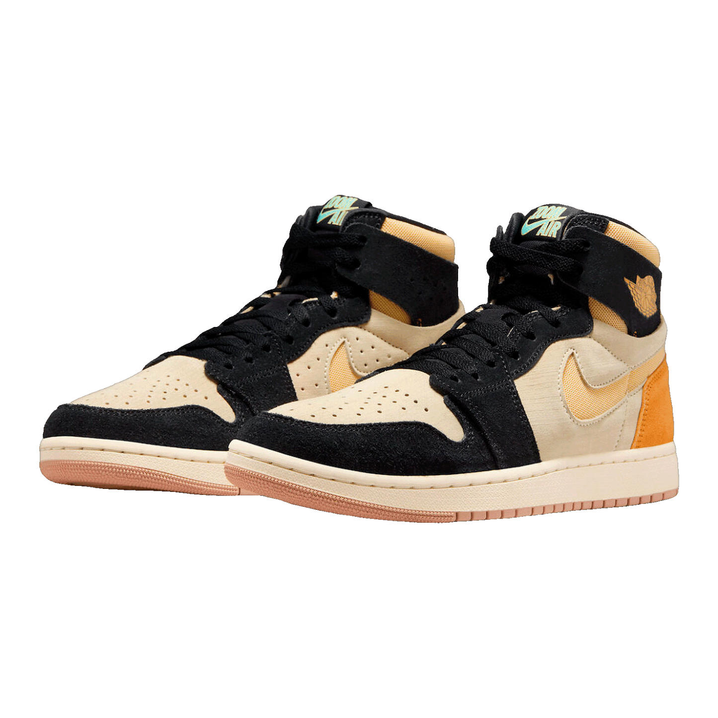 Nike Air Jordan 1 High Zoom Air CMFT 2 Muslin Vivid Orange Side
