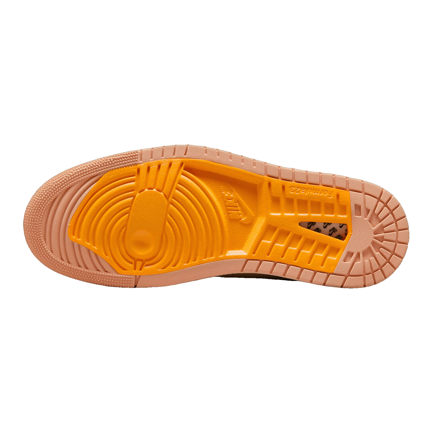 Nike Air Jordan 1 High Zoom Air CMFT 2 Muslin Vivid Orange Sohle