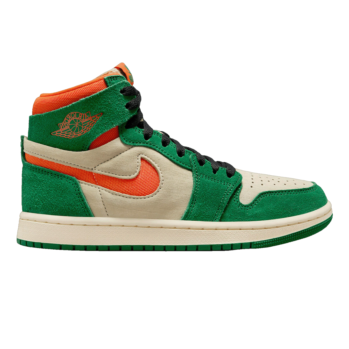 Nike Air Jordan 1 High Zoom Air CMFT 2 Pine Green Orange Blaze (W)