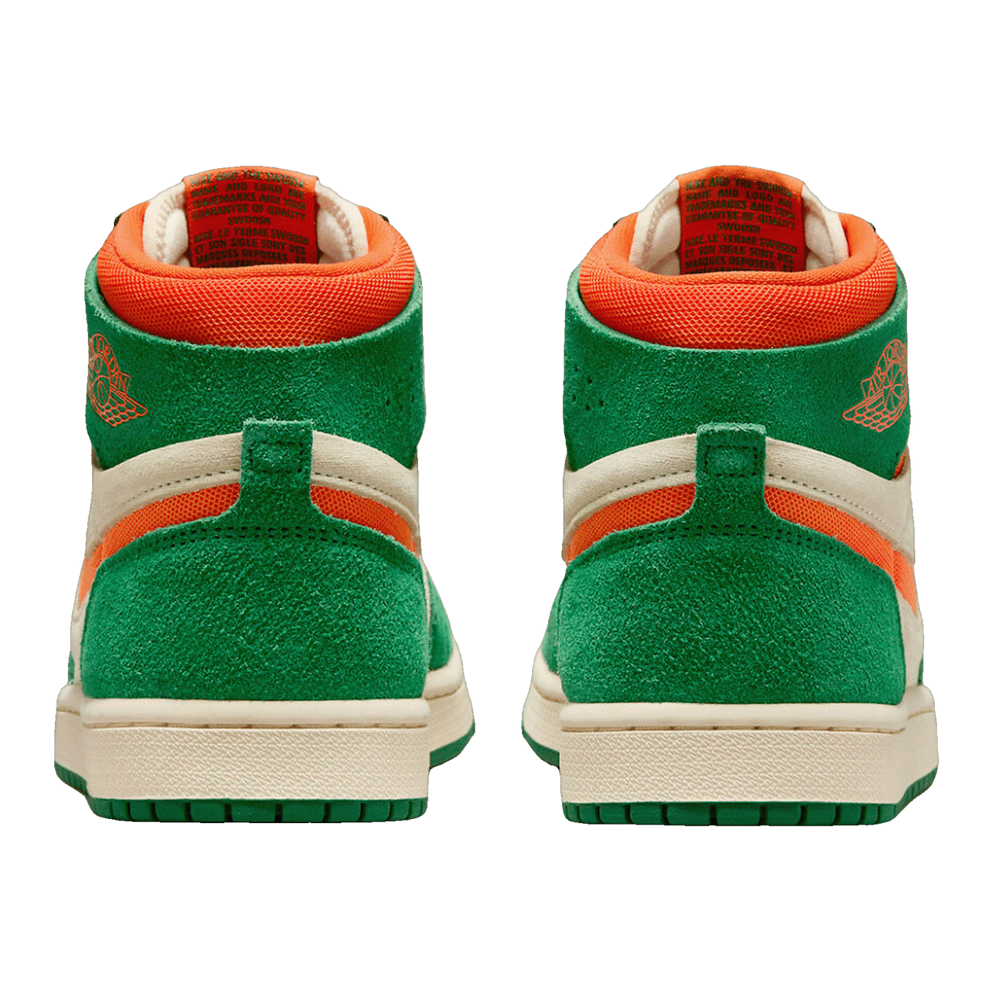 Nike Air Jordan 1 High Zoom Air CMFT 2 Pine Green Orange Blaze (W) Back
