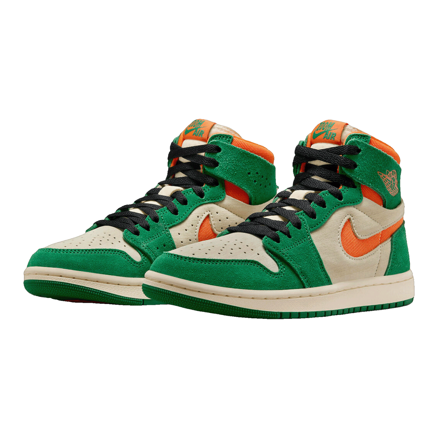 Nike Air Jordan 1 High Zoom Air CMFT 2 Pine Green Orange Blaze (W) Side