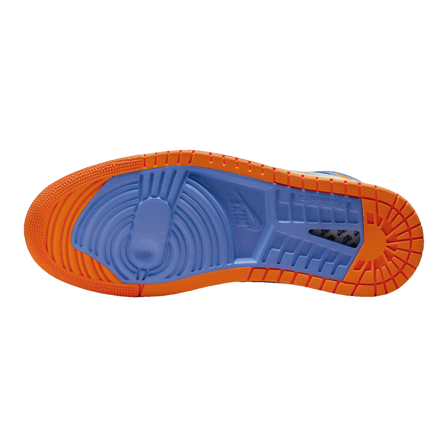 Nike Air Jordan 1 High Zoom Air CMFT 2 Royal Pulse Alpha Orange Sohle