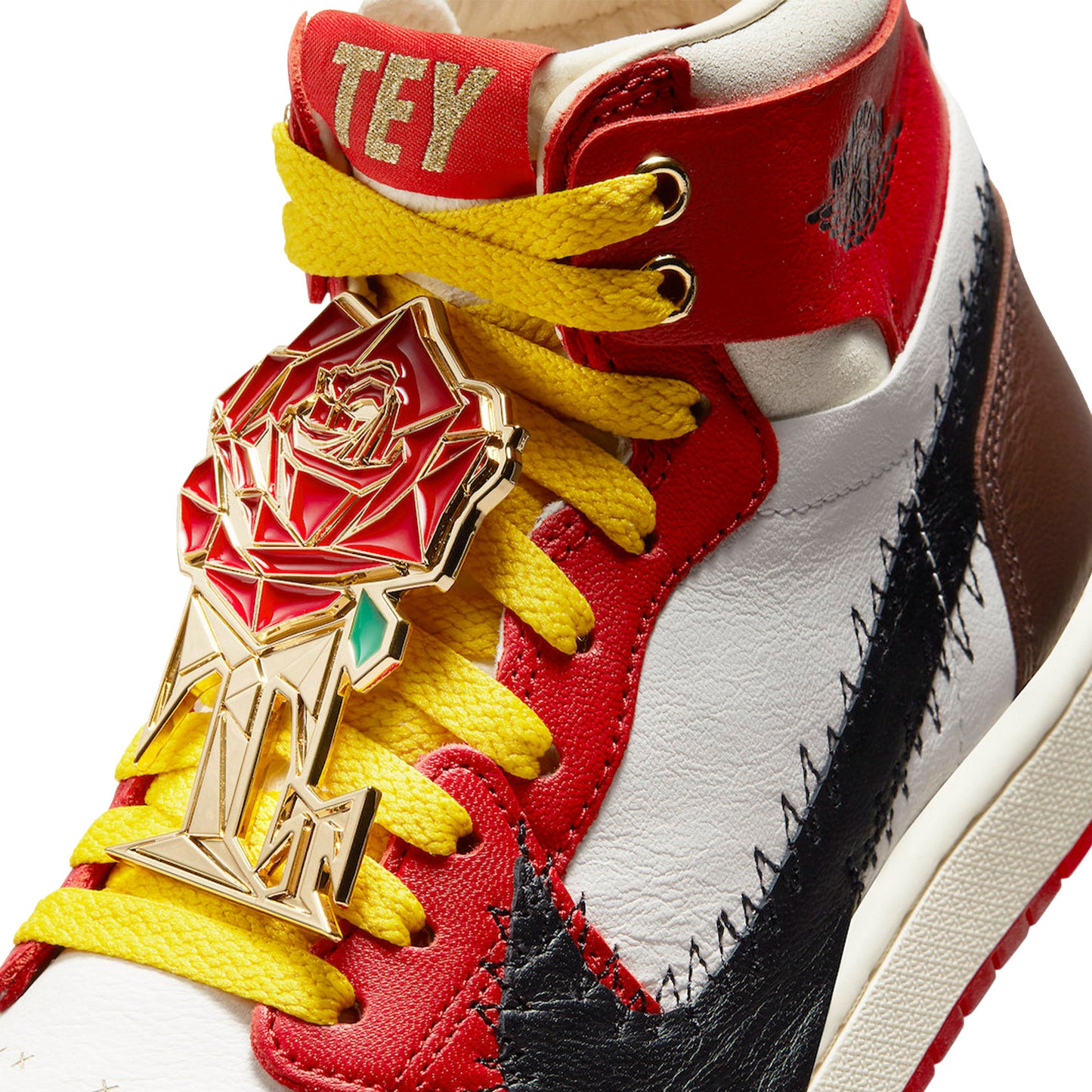 Nike Air Jordan 1 High Zoom Air CMFT 2 Teyana Taylor A Rose From Harlem (W) Tongue