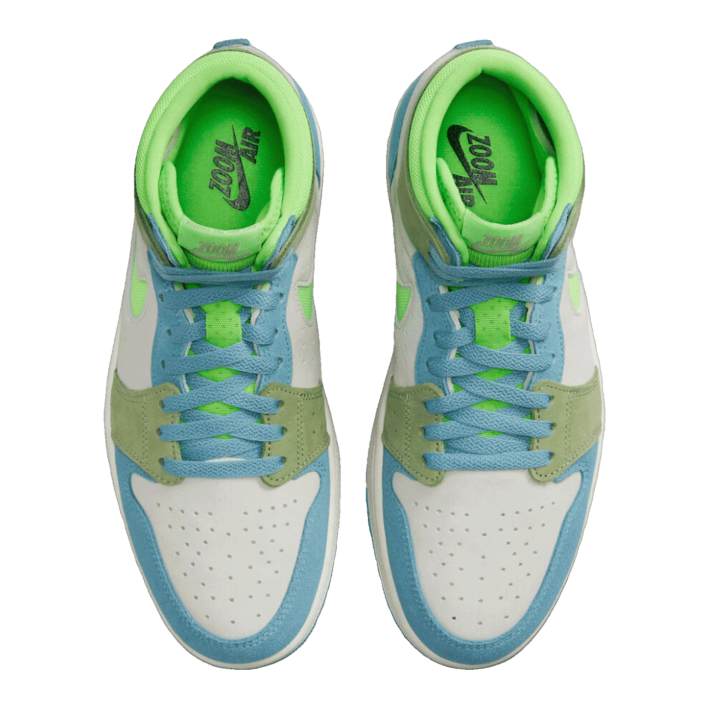 Nike Air Jordan 1 High Zoom Air CMFT 2 University Blue Volt (W) Oben