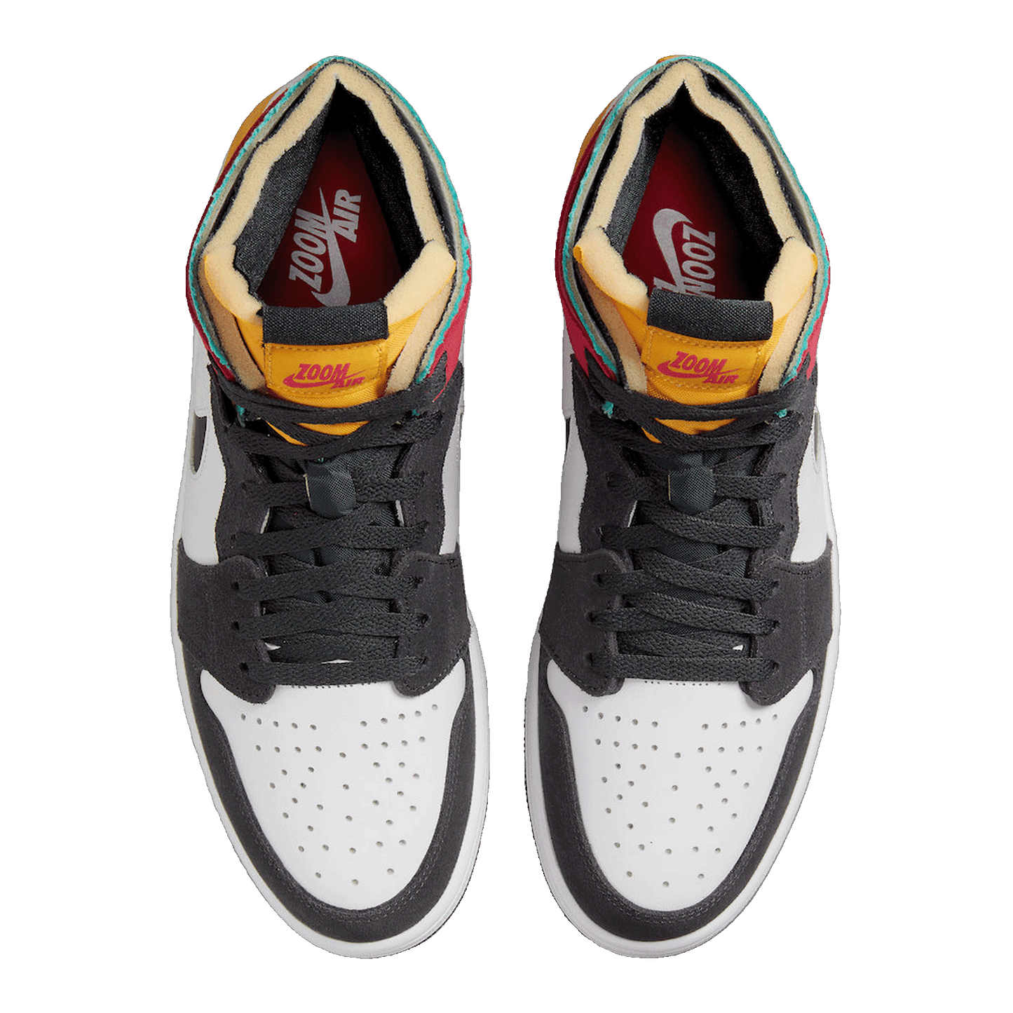 Nike Air Jordan 1 High Zoom Air CMFT Anthracite Oben