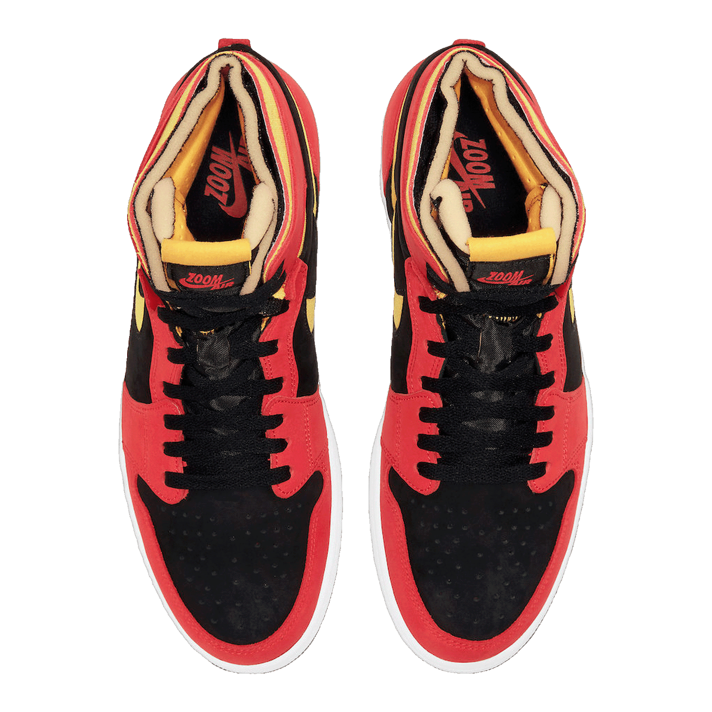 Nike Air Jordan 1 High Zoom Air CMFT Black Chile Red Oben