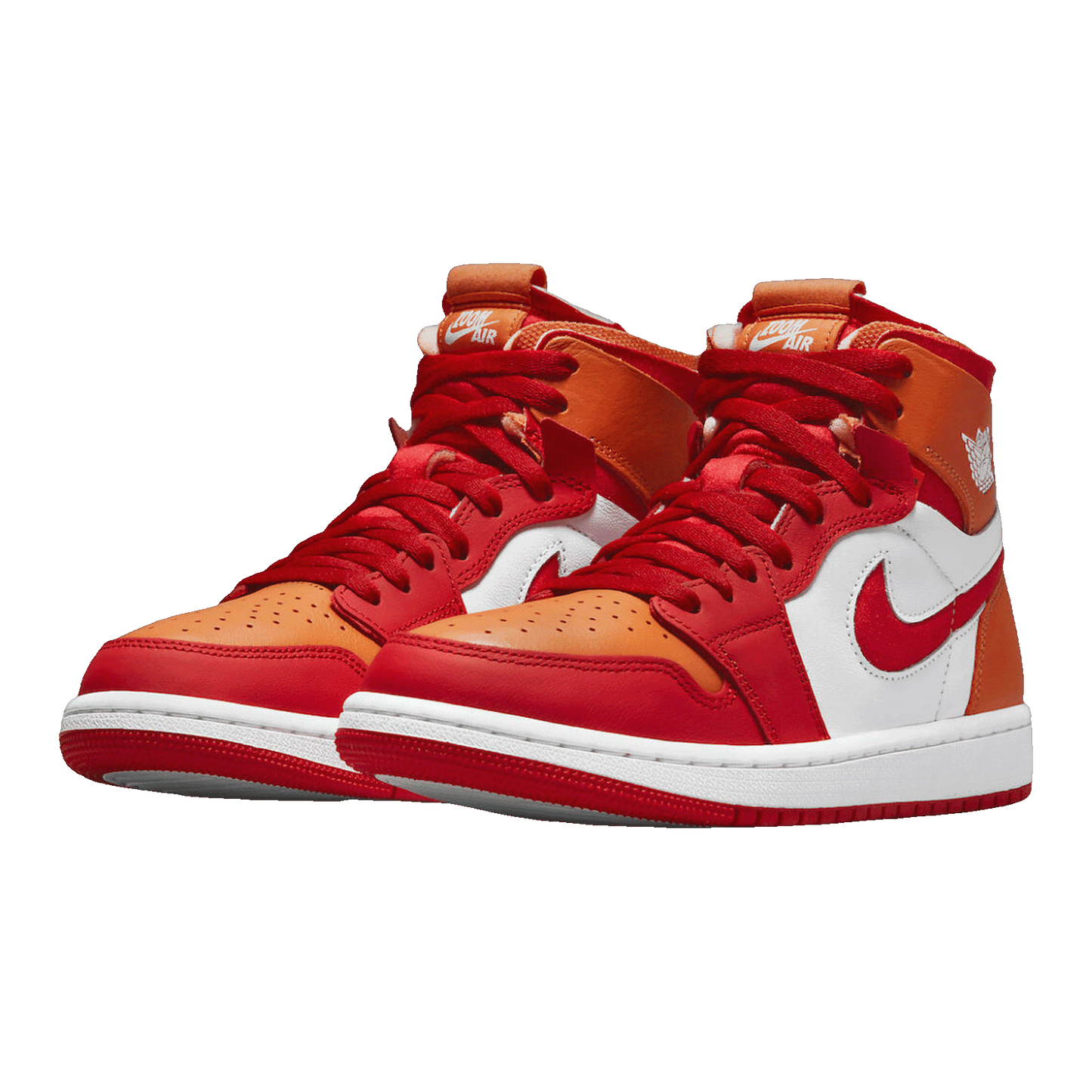 Nike Air Jordan 1 High Zoom Air CMFT Fire Red Hot Curry (W) Side