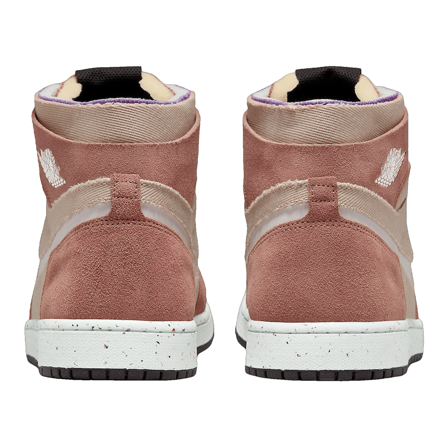 Nike Air Jordan 1 High Zoom Air CMFT Fossil Stone Back