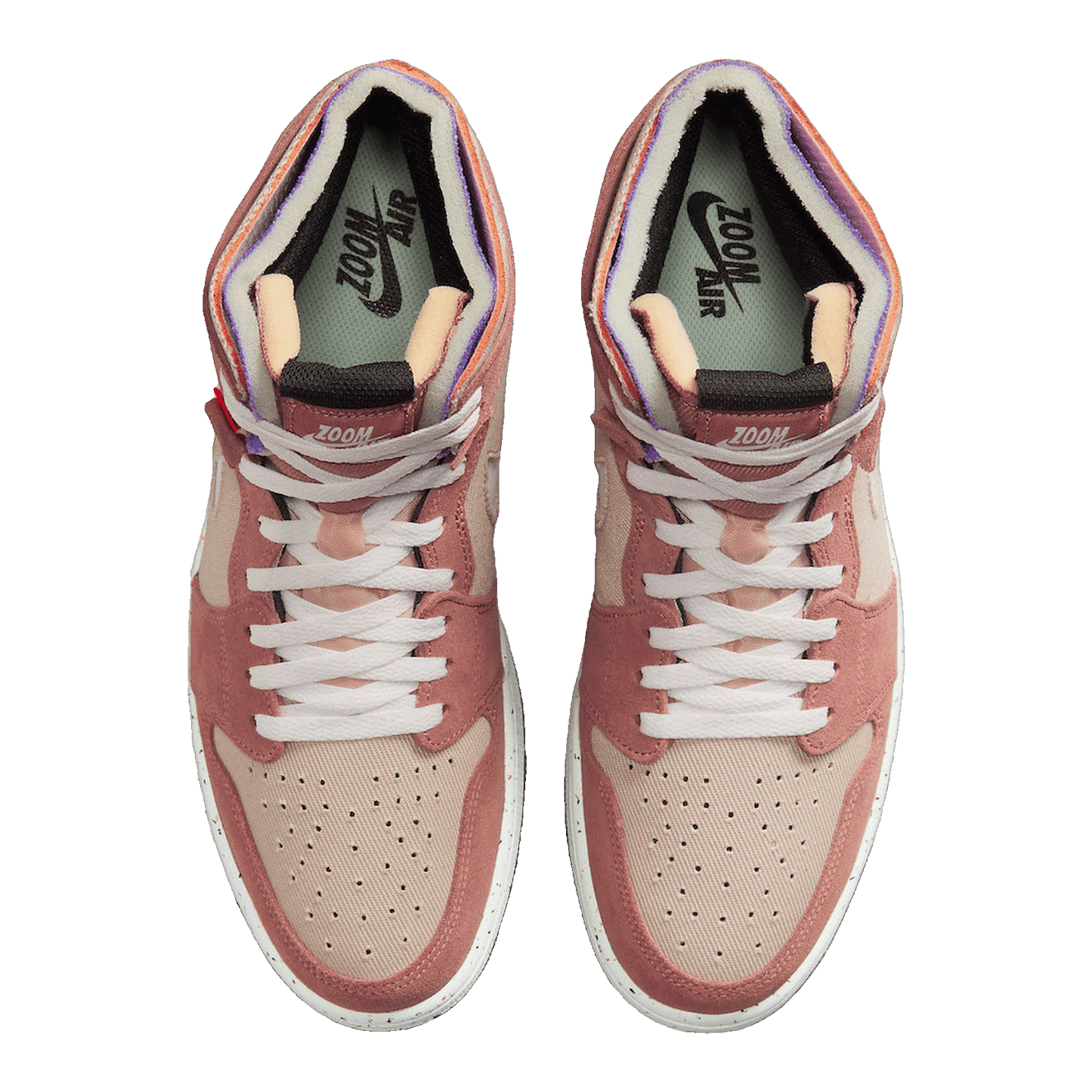 Nike Air Jordan 1 High Zoom Air CMFT Fossil Stone Oben