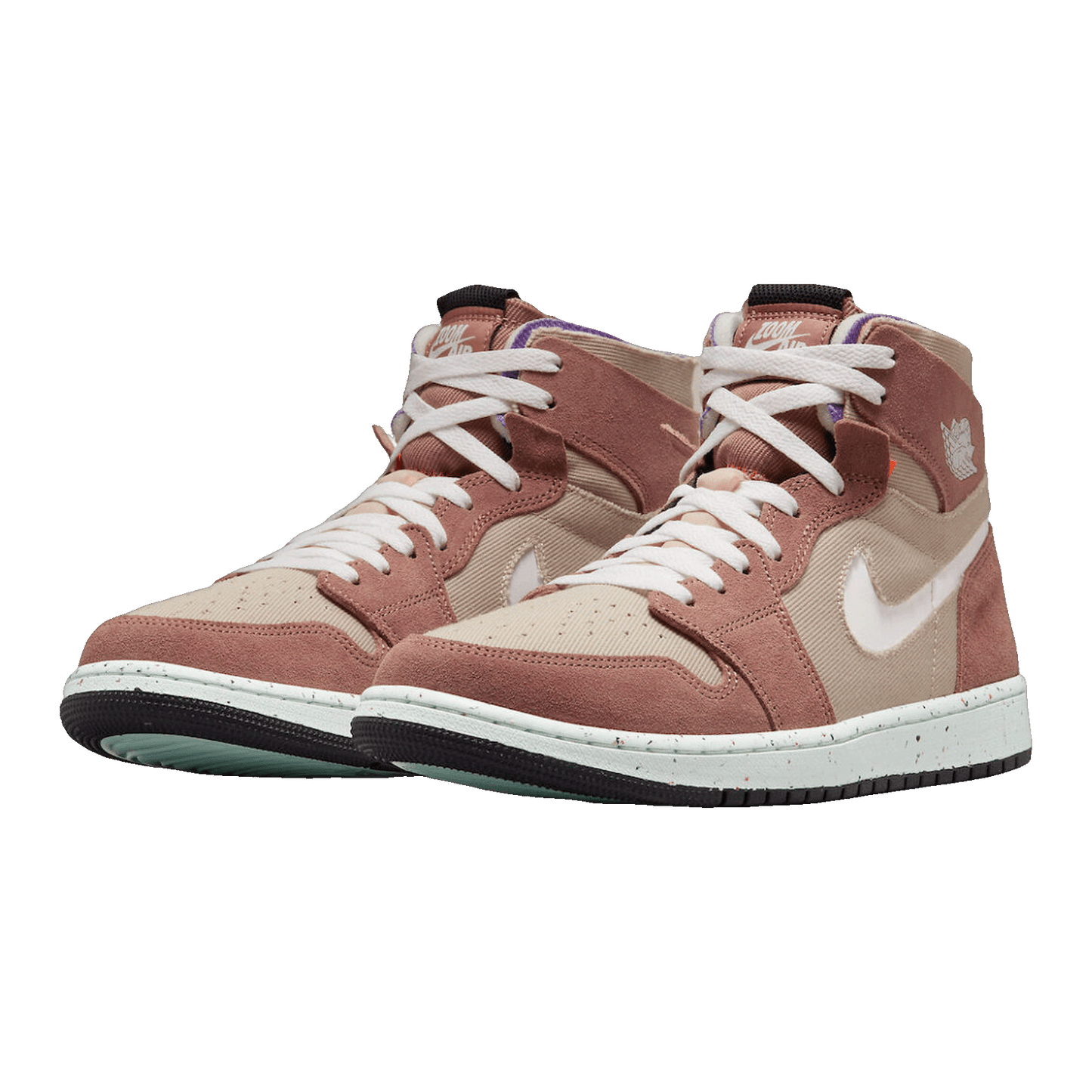 Nike Air Jordan 1 High Zoom Air CMFT Fossil Stone Side