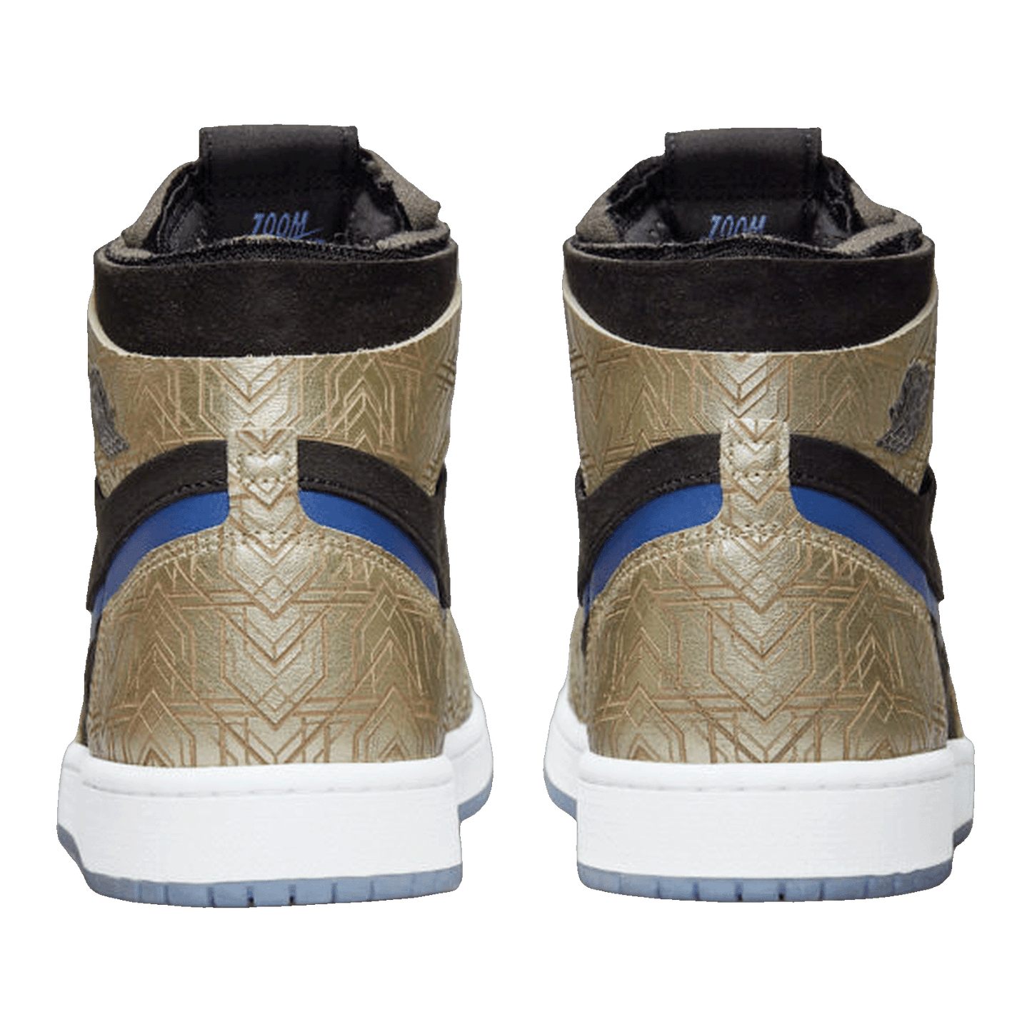 Nike Air Jordan 1 High Zoom Air CMFT Gold Laser Back