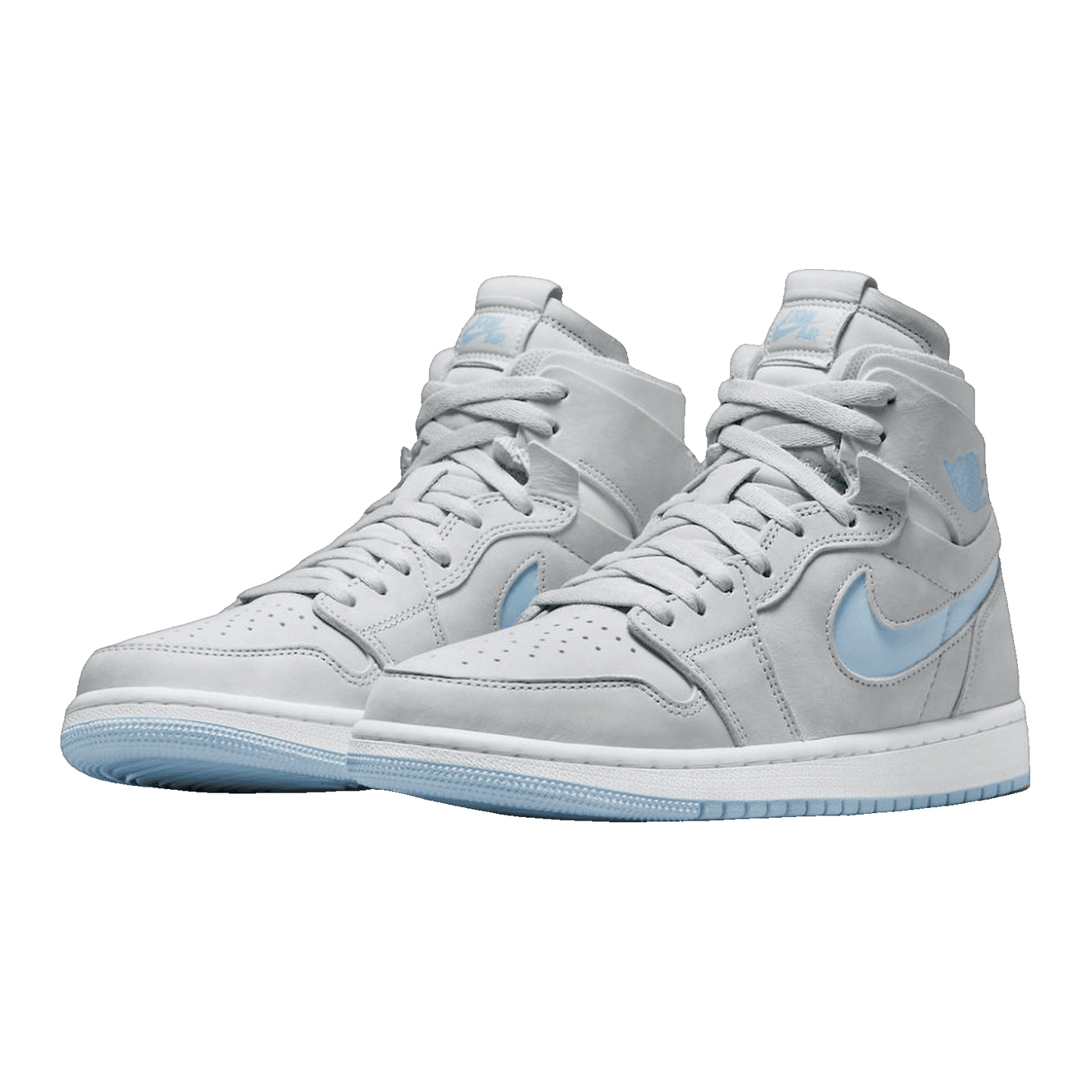 Nike Air Jordan 1 High Zoom Air CMFT Grey Fog (W) Side
