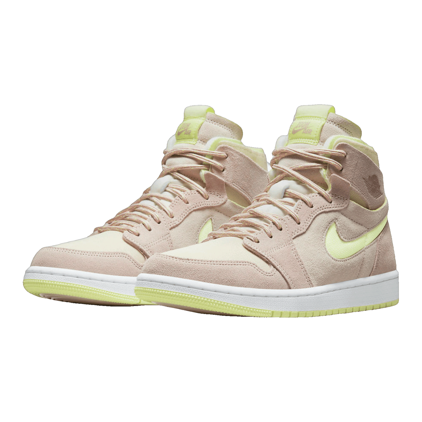 Nike Air Jordan 1 High Zoom Air CMFT Lemon Twist (W) Side
