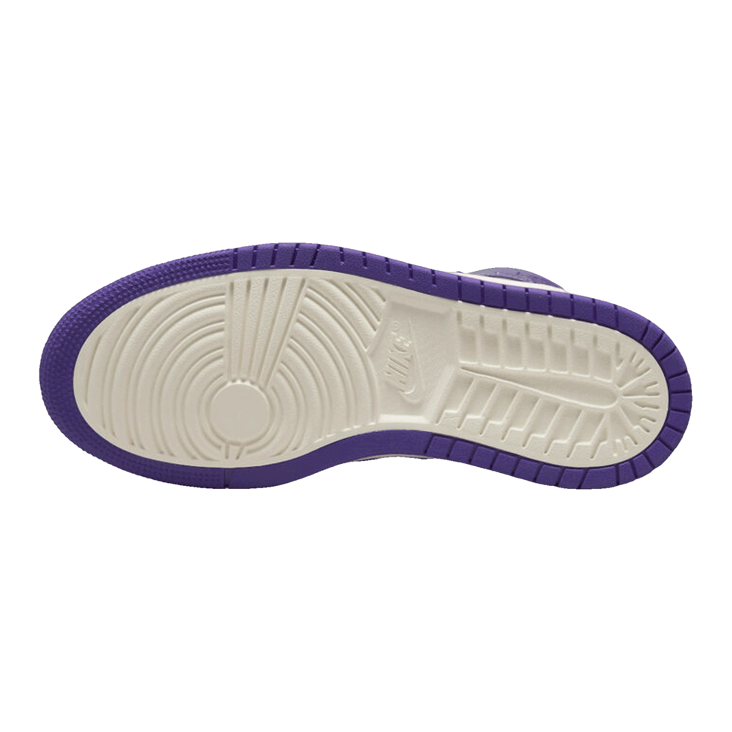 Nike Air Jordan 1 High Zoom Air CMFT Purple Patent (W) Sohle