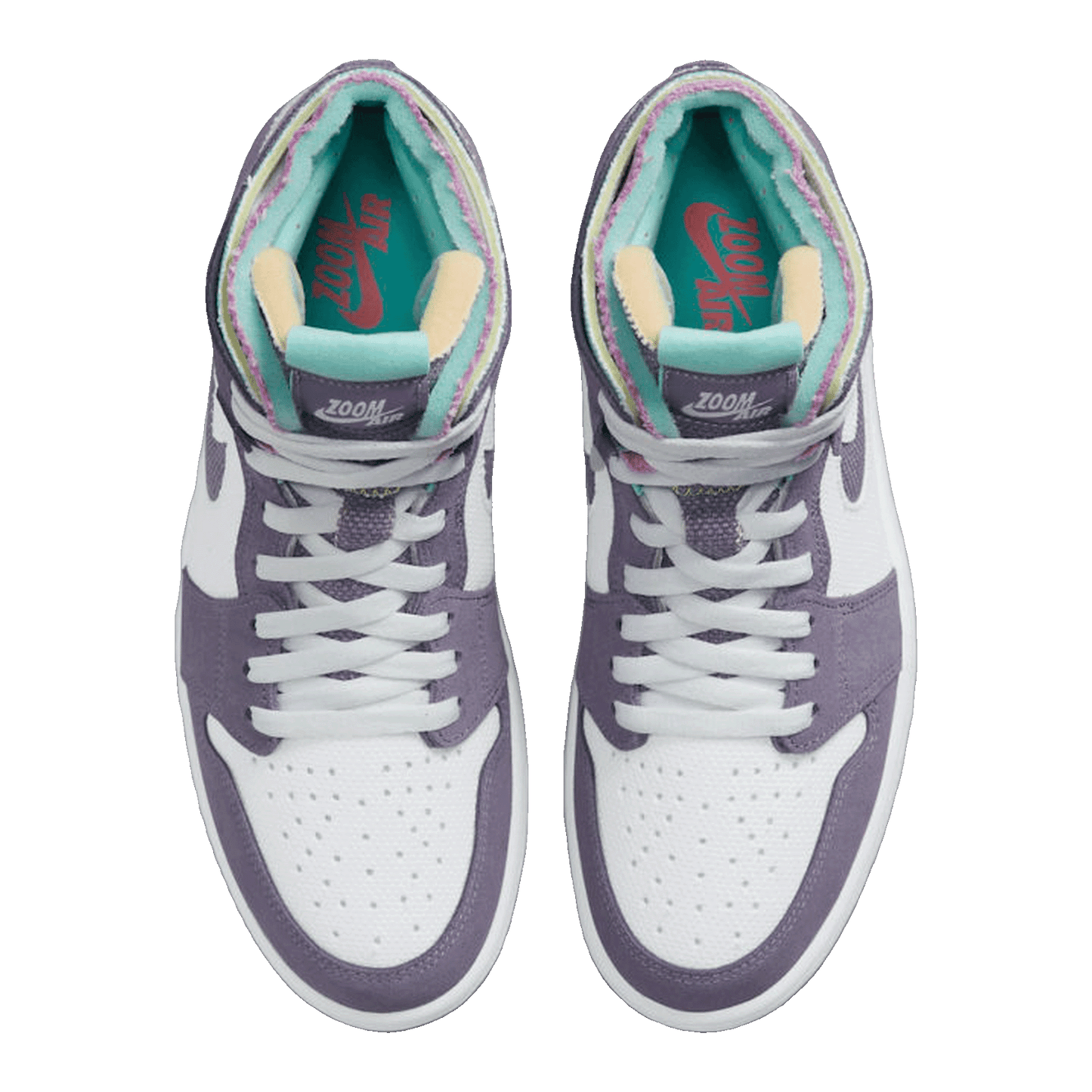 Nike Air Jordan 1 High Zoom Air CMFT White Daybreak Tropical Twist Oben
