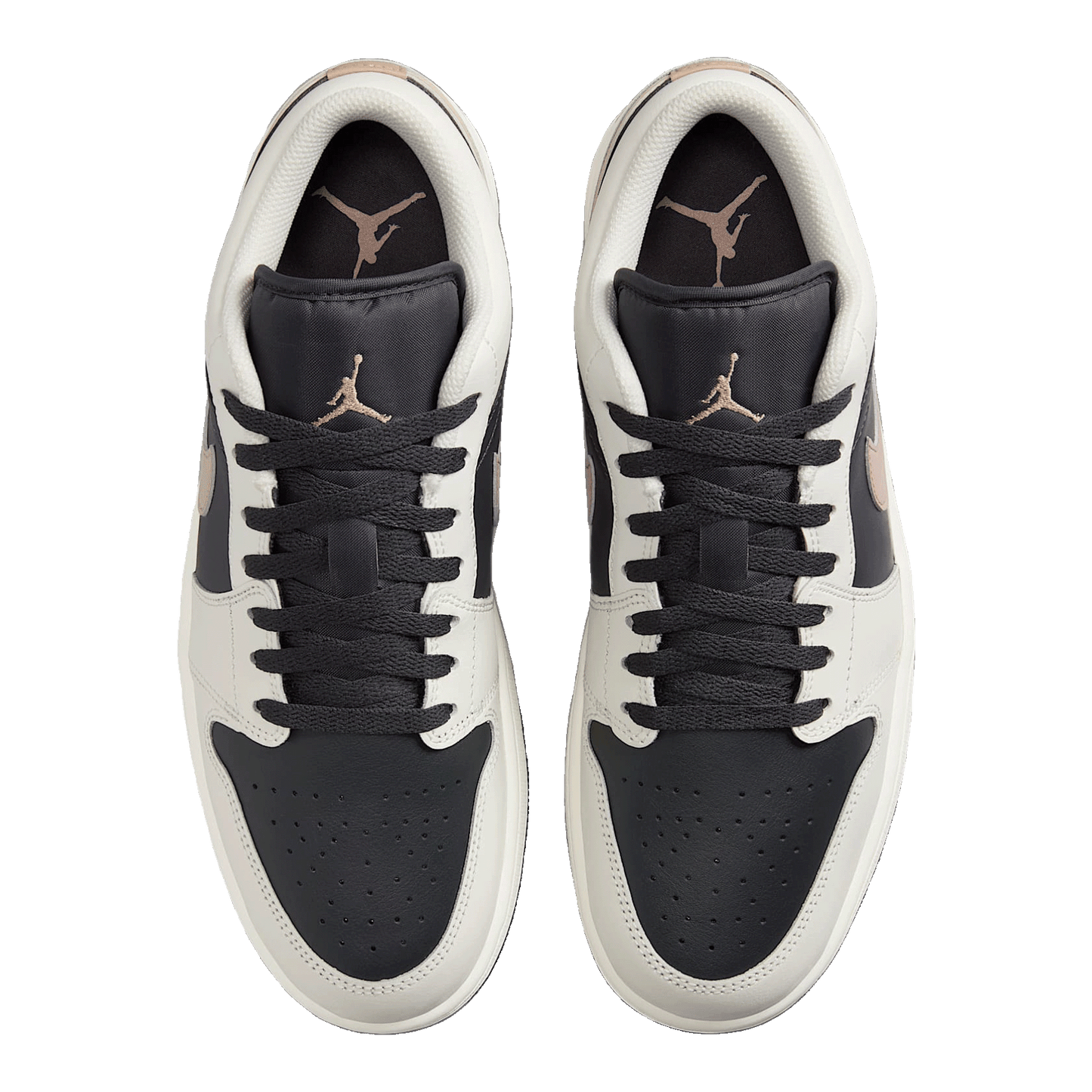 Nike Air Jordan 1 Low Anthracite Hemp Sail Oben