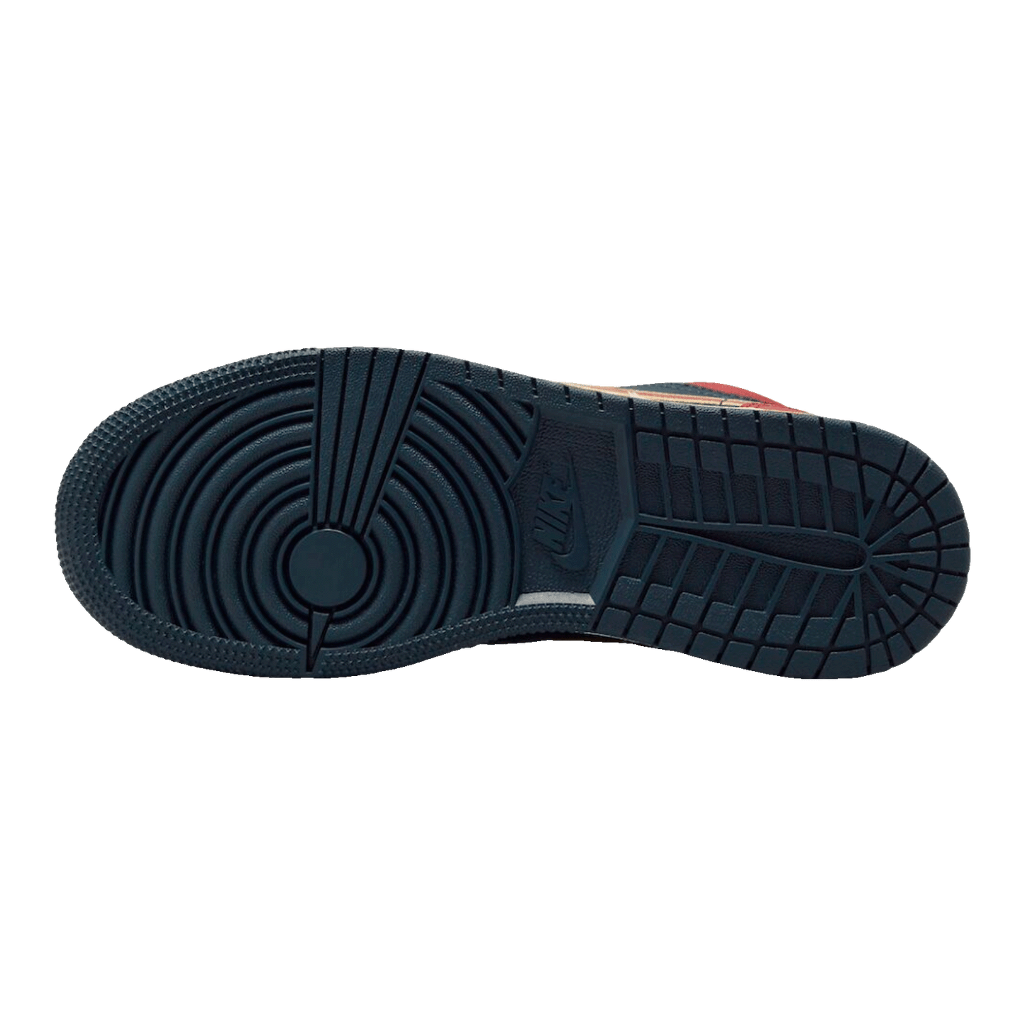Nike Air Jordan 1 Low Armory Navy Sport Red (GS) Sohle