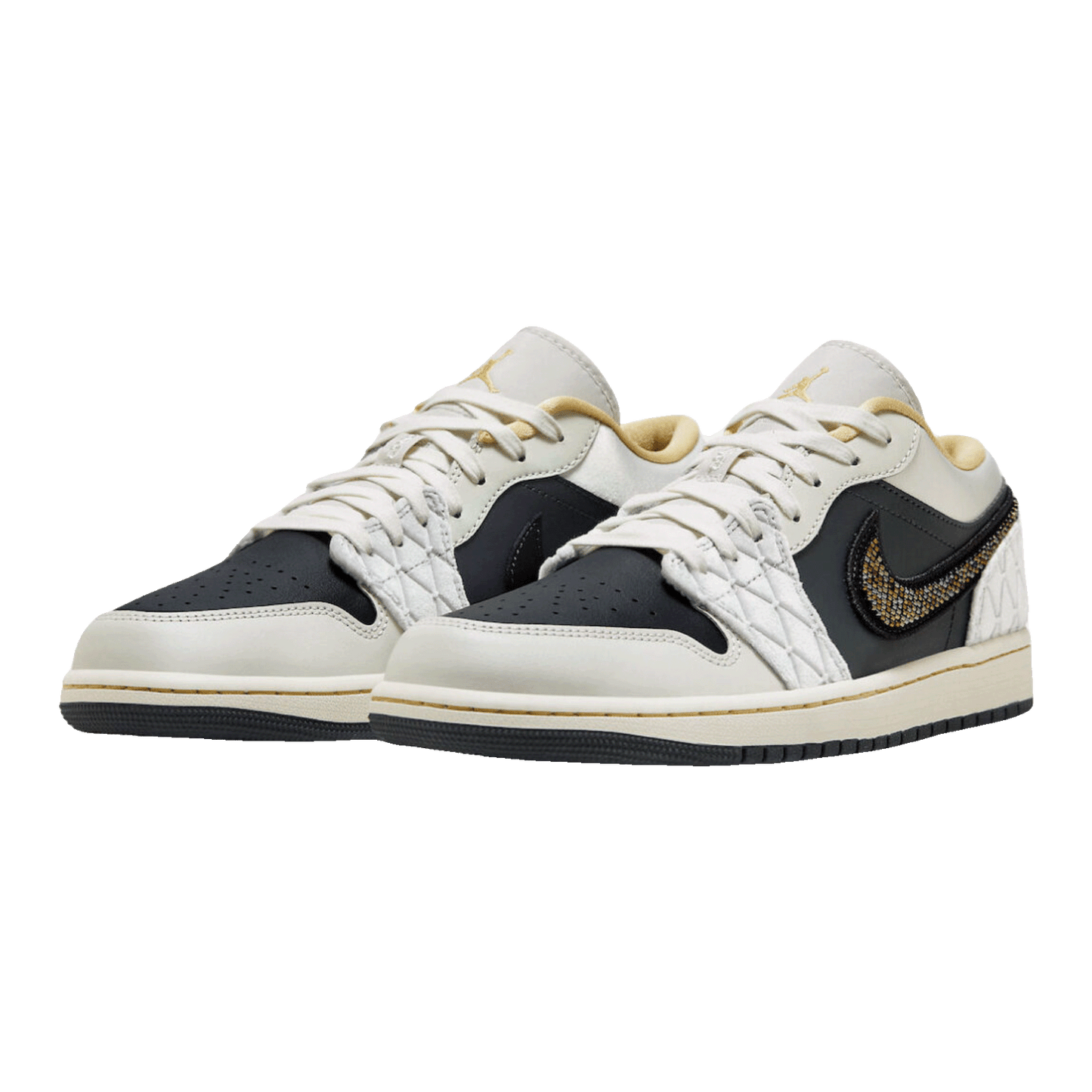 Nike Air Jordan 1 Low Beaded Swoosh Side