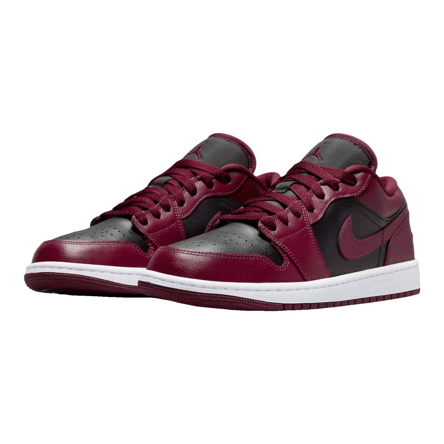 Nike Air Jordan 1 Low Black Dark Beetroot (W) Side