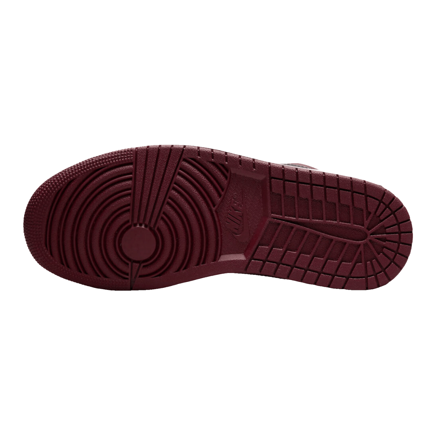 Nike Air Jordan 1 Low Black Dark Beetroot (W) Sohle