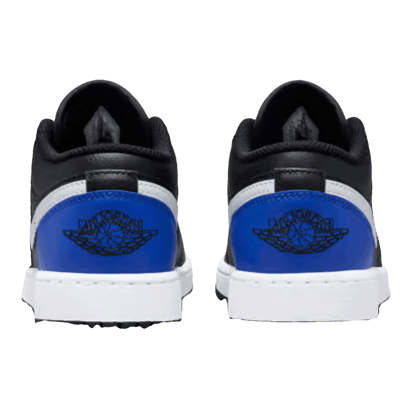 Nike Air Jordan 1 Low Black Game Royal White (GS) Back