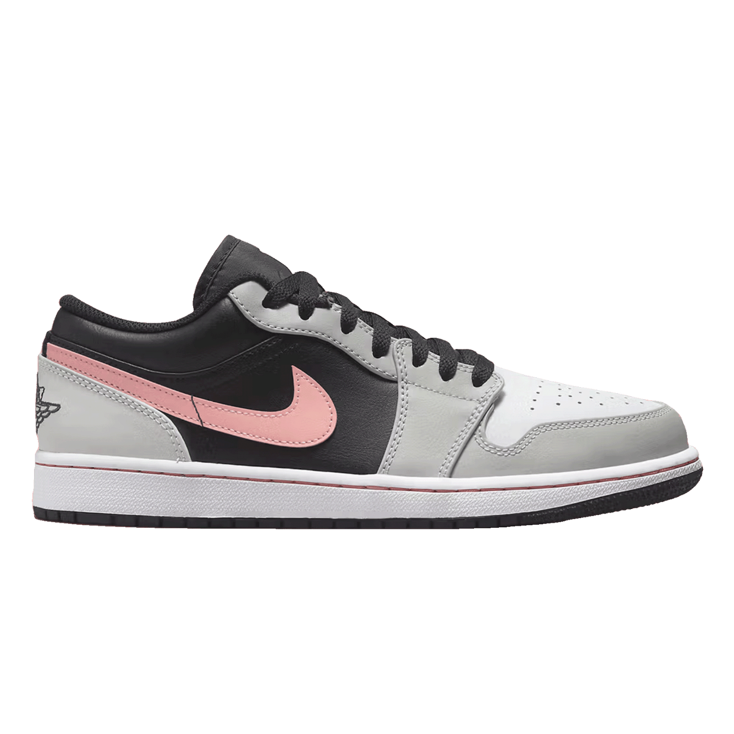 Nike Air Jordan 1 Low Black Grey Pink (GS)