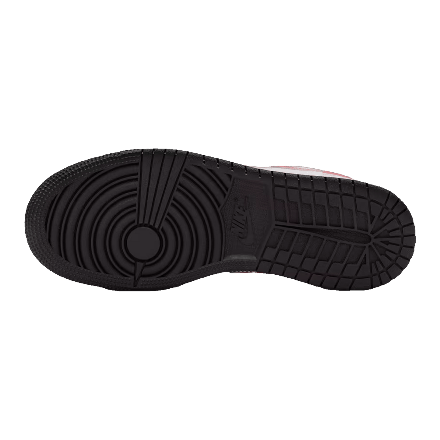 Nike Air Jordan 1 Low Black Pink Gaze (GS) Sohle 553560-025