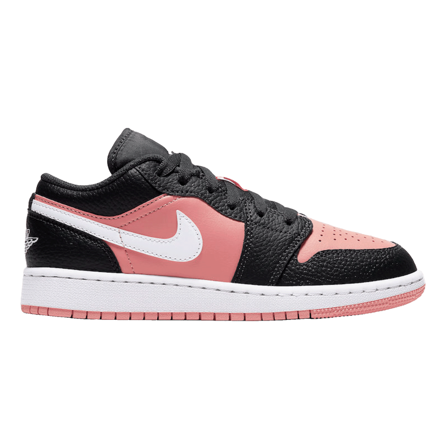 Nike Air Jordan 1 Low Black Pink Quartz (GS)
