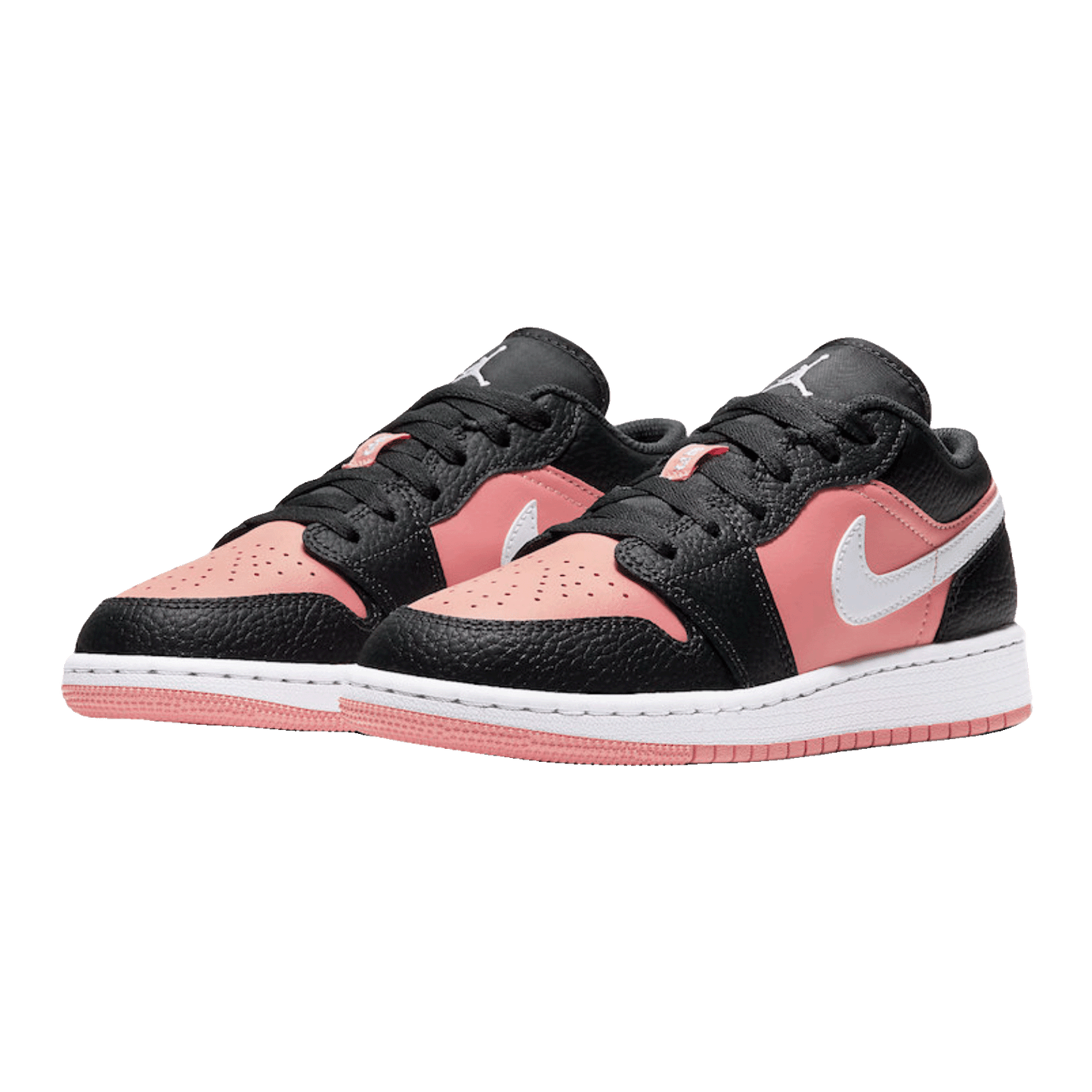 Nike Air Jordan 1 Low Black Pink Quartz (GS) Side