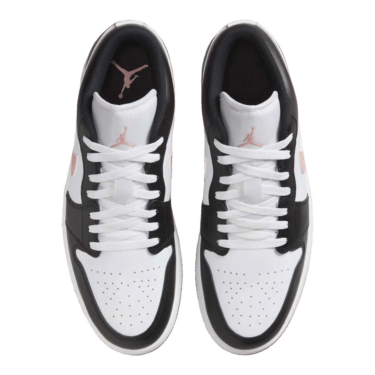 Nike Air Jordan 1 Low Black Rust Pink Oben